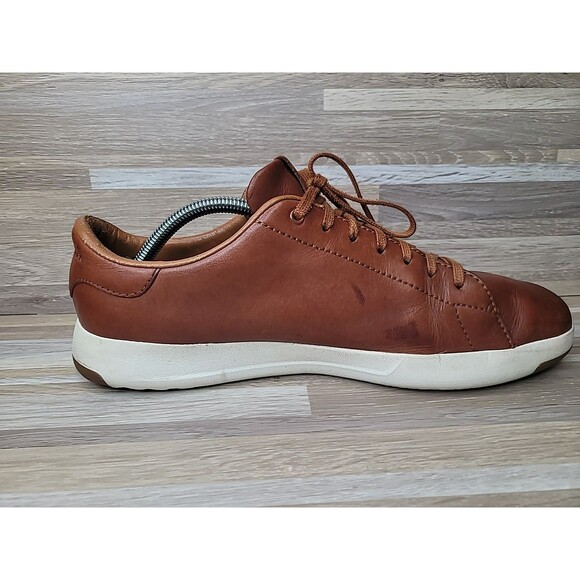 Cole Haan GrandPro Men's Size 11 Brown Leather GrandOs Comfort Sneaker Lace Up - Picture 6 of 13